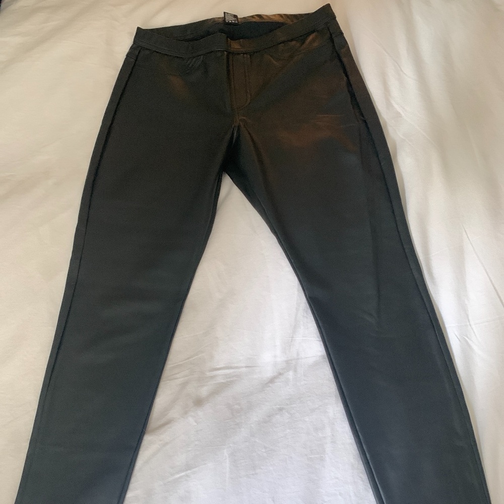 Faux Leather Pants